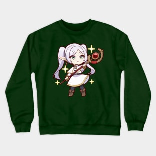 Frieren - Frieren Chibi Crewneck Sweatshirt